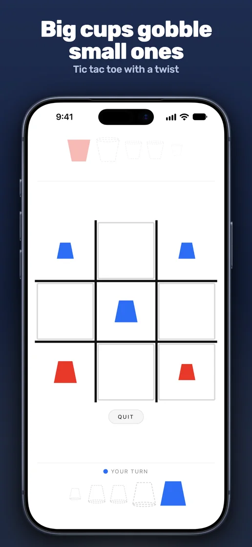 Tic Tac Toe: Gobble screenshot 1