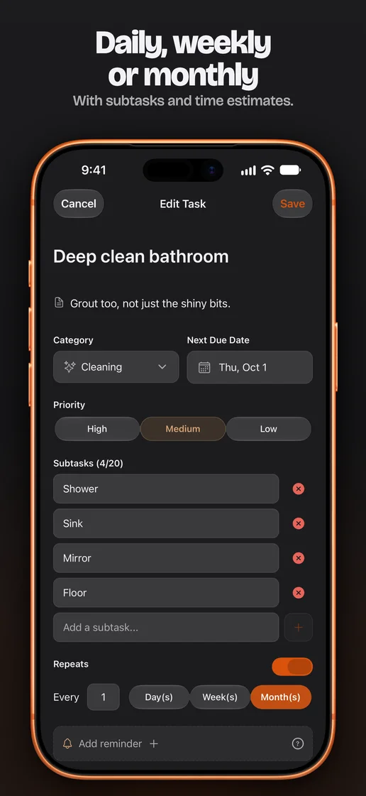 Tasky – Daily Planner screenshot 2
